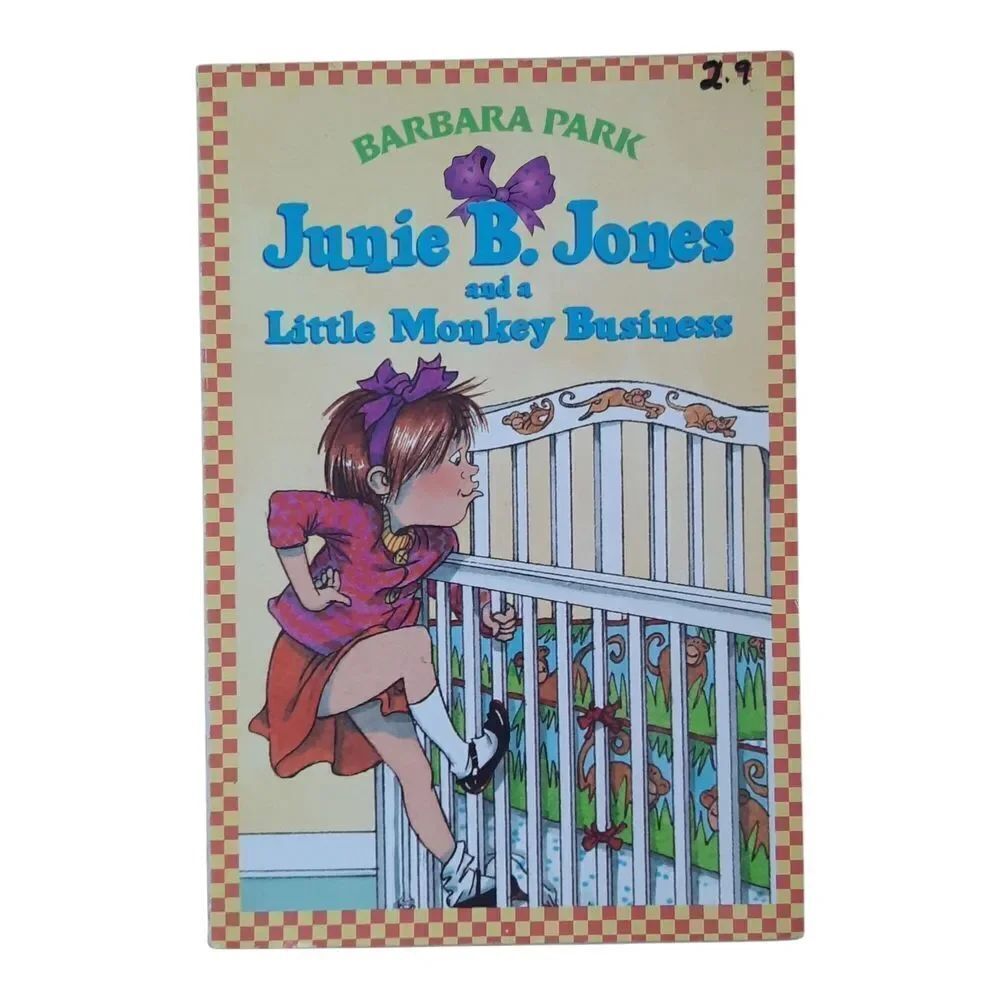 Junie B. Jones and Little Monkey Business Book